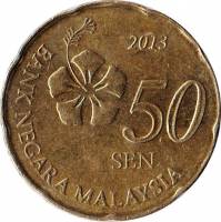 () Монета Малайзия 2011 год 500  ""    AU