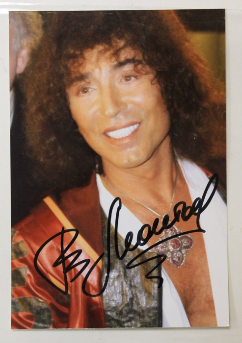 Фотография с личным автографом Валерия Леонтьева №3