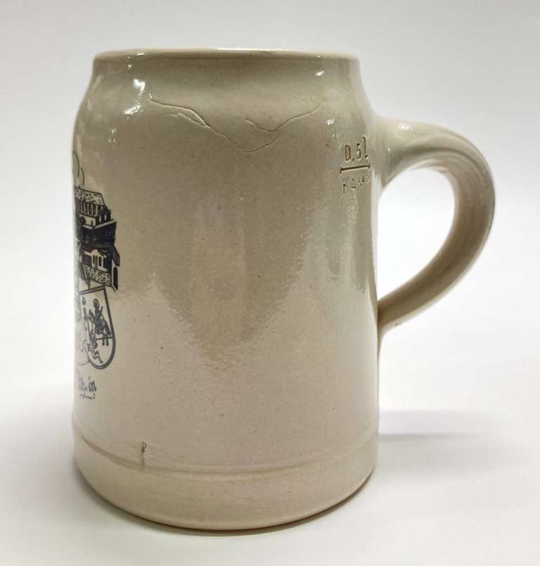 Пивная кружка, керамика, Германия