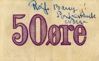 (№1955S-102) Банкнота Шпицберген и Ян Майен 1955 год "50 Oslash;re"