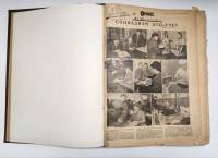 Набор журналов (52 шт) Огонёк 1927 Подшивка № 1-52 архивное хранение Москва Твёрдая обл.  с. С ч/б и