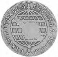 (№1809km281) Монета Бразилия 1809 год 40 Reacute;is