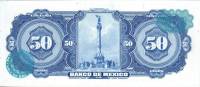 (№1950P-49c.2) Банкнота Мексика 1950 год "50 Pesos"