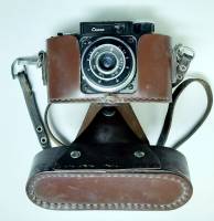 Фотоаппарат "Смена" в чехле, СССР, 50-60-е года (сост. на фото)