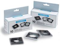 Капсулы Quadrum Квадрум для монет 37 мм, упаковка 10 шт. Германия, 330823