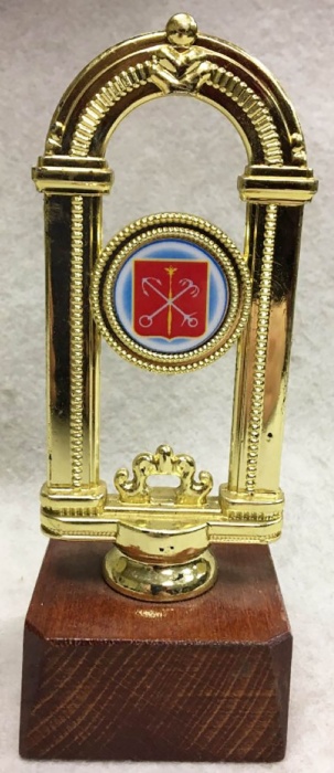 Статуэтка &quot;Герб России&quot;, дерево, пластик (сост. на фото)