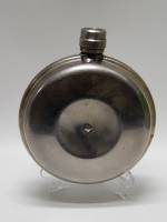 Фляга толстостенная нержавеющая сталь круглая диаметр 17 см
