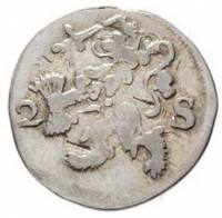 (№1675km32.3 (dubelle stuyver -пам)) Монета Нидерланды 1675 год 2 Stuiver (dubelle stuyver -пам)