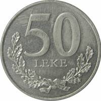 () Монета Албания 1996 год 500  ""   Медь-Никель  AU