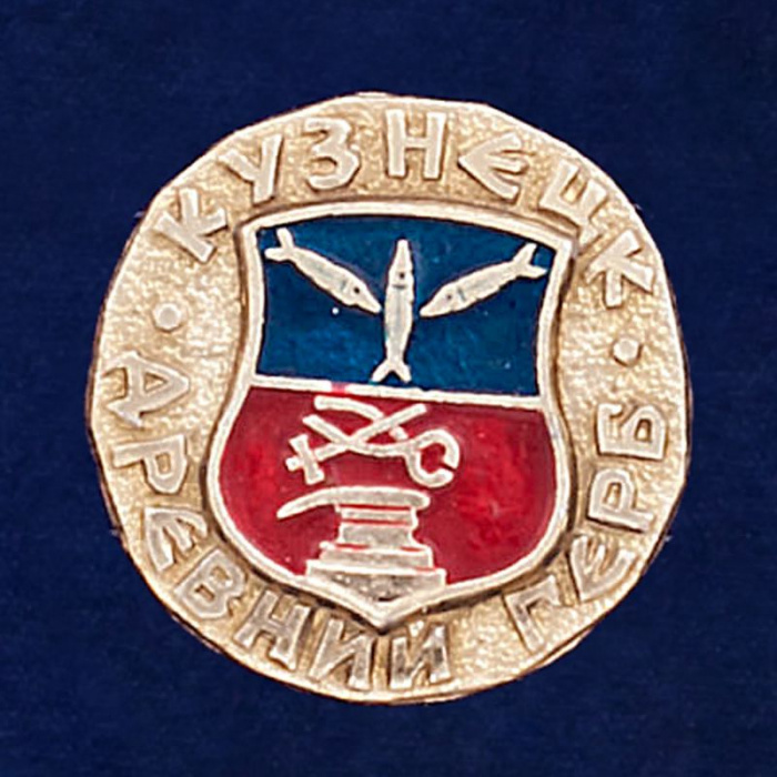 29284\131209 Значок &quot;г Кузнецк&quot;