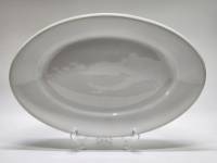 Блюдо овальное Tielsch-Altwasser Германия 40-е годы 31 х 21 см