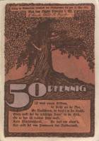 (№1922) Банкнота Германия 1922 год "50 Pfennig"