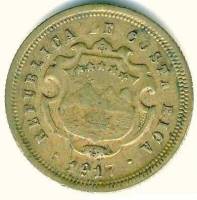 (№1917km149.1) Монета Коста-Рика 1917 год 10 Centavos