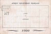 (№1940P-4) Банкнота Экваториальная Африка 1940 год "1,000 Francs"