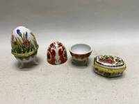 Сувенир шкатулка фарфоровая, 3 шт