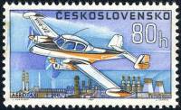 (1967-086) Марка Чехословакия "Л 200" ,  III O