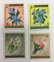 --  Набор марок Афганистан 4 шт.  Негашеные , II O