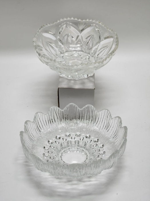 Салатники 2 штуки хрусталь СССР