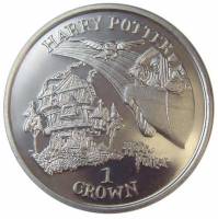 () Монета Остров Мэн 2002 год 1 крона ""   AU