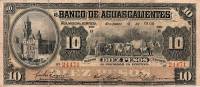 (№1906P-S102b.1) Банкнота Мексика 1906 год "10 Pesos"