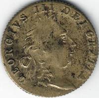 (1768) Жетон Великобритания 1768 год "Георг III"  Латунь  VF