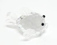 Сувенир "Рыбка", 4,5*3,5 см, хрусталь Asfour, Египет, новый