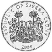 () Монета Сьерра-Леоне 2000 год 1  ""   Медь-Никель  UNC