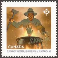 Марка из набора Канада 2016 год "Посмотреть Кликун", Гашеная