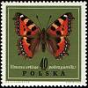 (1967-059) Марка Польша "Крапивница"   Бабочки III Θ