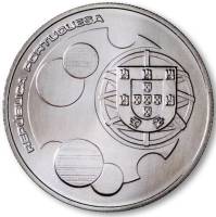 (2011) Монета Португалия 2011 год 10 евро "Вступление в ЕС 25 лет"  Медь-Никель  UNC