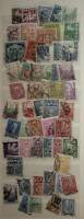 - Набор марок Разные страны 54 шт Латвия, Литва, Эстония  Гашёные .  Θ