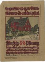 (№2017) Банкнота Германия (Без даты) 50 Pfennig"