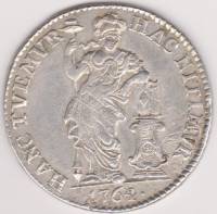 (№1733km85) Монета Нидерланды 1733 год 1 Gulden (Piek - 20 Stuyver)