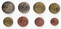 (2007) Набор монет Евро Ватикан 2007 год    UNC