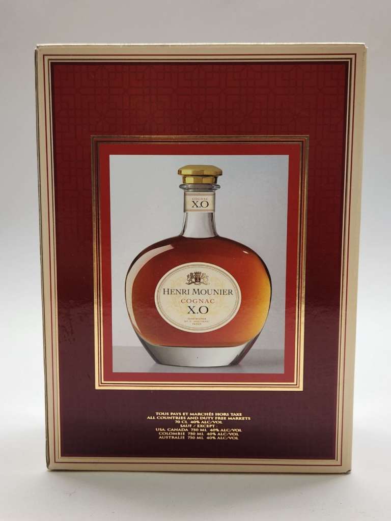 Коробка от коньяка Henri Mounier