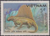 (1984-097) Марка Вьетнам "Диметродон"    Доисторические животные III Θ