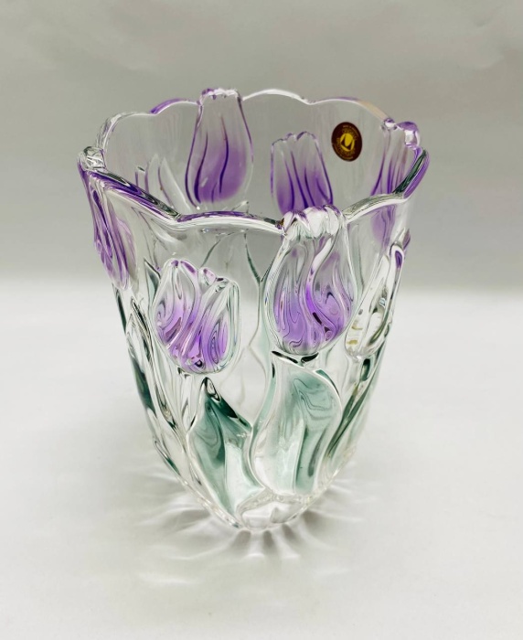 Ваза цветная стекло Waltherglas