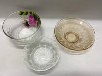 Салатник стекло, 3 шт