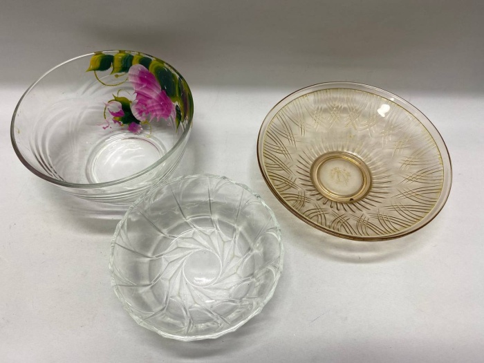 Салатник стекло, 3 шт