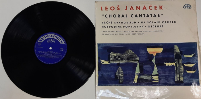 Пластинка виниловая &quot;L. Janacek. Choral cantatas&quot; Мелодия 300 мм. (Сост. отл.)