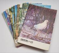 Набор журналов Юный натуралист 12 номеров 1976 Годовая подборка Москва Мягкая обл.  с. С цв илл