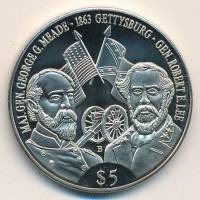 () Монета Либерия 2000 год 10 долларов ""   AU