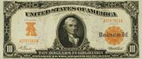 (№1907P-271a.1) Банкнота США 1907 год "10 Dollars" (Подписи: Vernon  Treat)