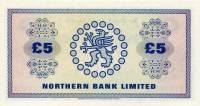 (№1986P-188e) Банкнота Северная Ирландия 1986 год "5 Pounds" (Подписи: Roberts)