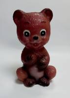 Резиновая игрушка-пищалка "Мишка" (сост. на фото)