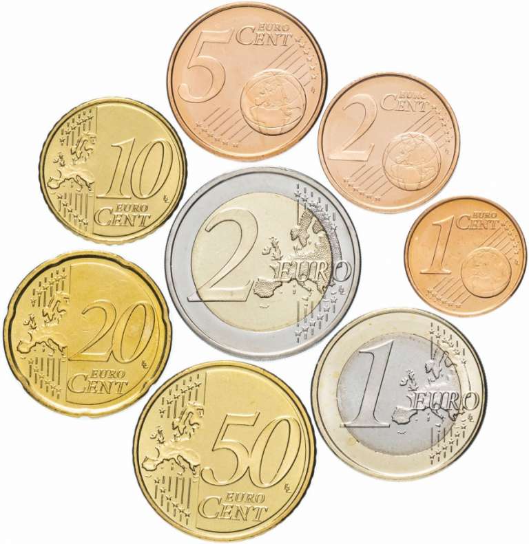(2011-2017, 8 монет) Набор монет Евро Финляндия Смесь годов год   UNC