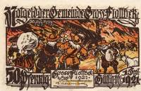 (№1921) Банкнота Германия 1921 год "50 Pfennig"