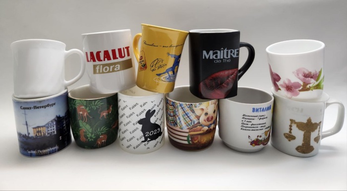 Кружки чашки чайные 11 штук разные