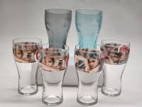 Стаканы Coca Cola Кока Кола 6 штук коллекция