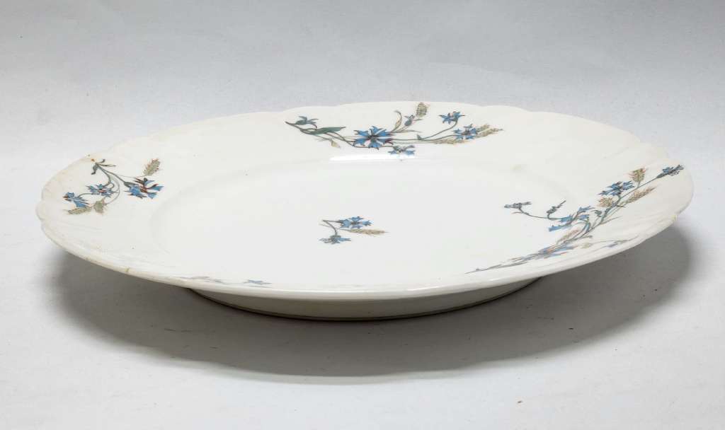 Тарелка Фарфор Frank Haviland Limoges Франция 1910-1914 годы (3) (Есть скол)